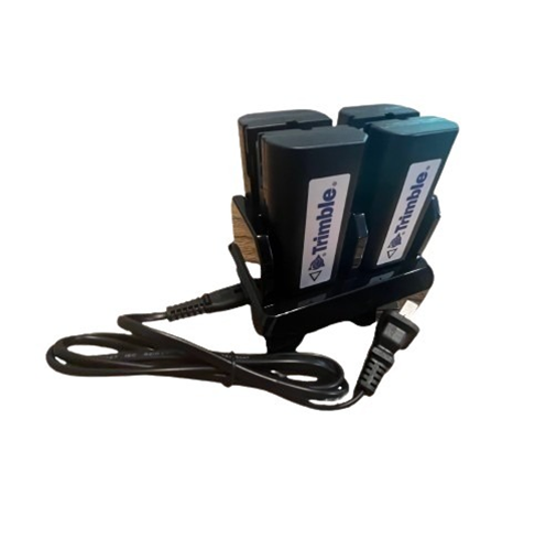 4 Slot Charger with (4) Batteries