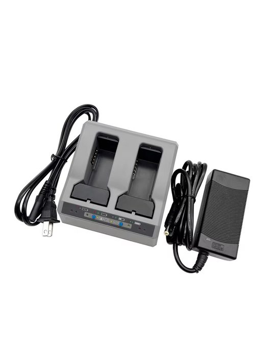 Dual Battery Charger with Power Supply