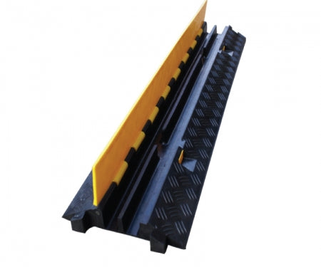 Heavy Duty Cable Protector Ramp - 2 Channel